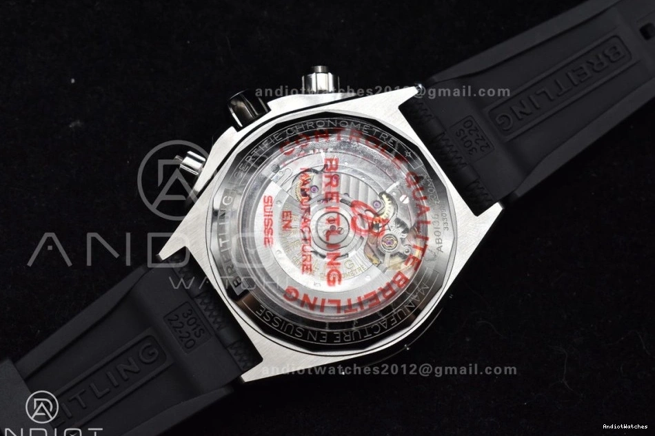 Chronomat Robber A Best Green Bracelet Dial Colorful 1:1 536 SS Edition BLSF B01 44mm On 0405